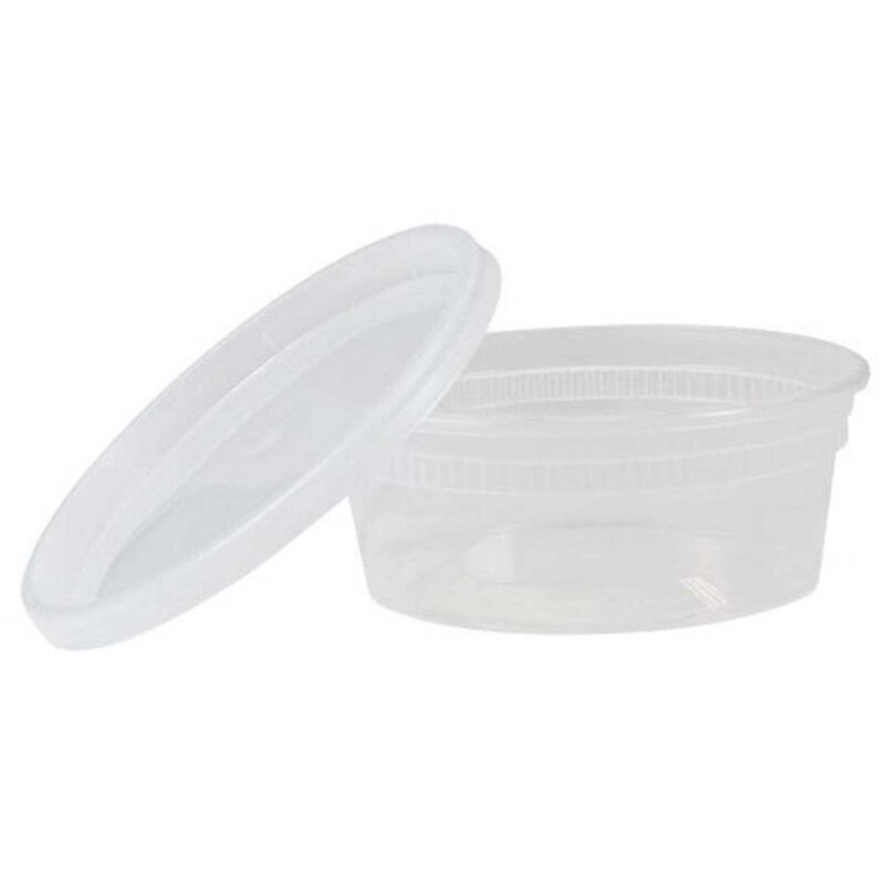 8 Oz Deli Container With Lid