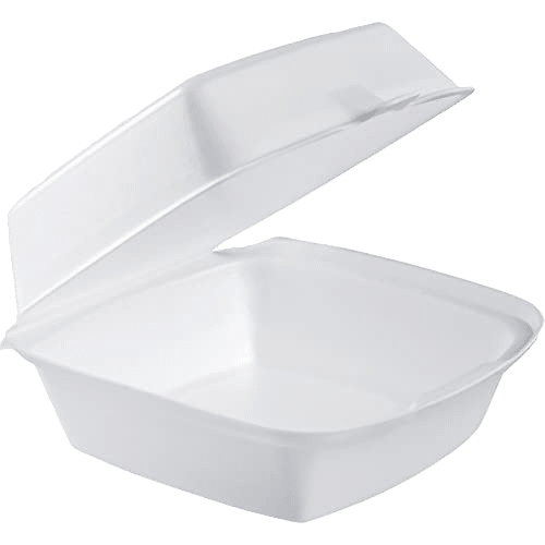 6x6x3 Foam Takeout Container 500/case