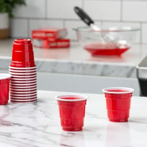 2 Oz Plastic Shot Glasses, Disposable Party Cups , Restaurant Boxes Plastic Disposable Cups , BPA Free Plastic Shot Glasses